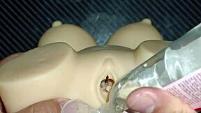 Dolly gets it in every position while squeezing her tits for intense pleasure