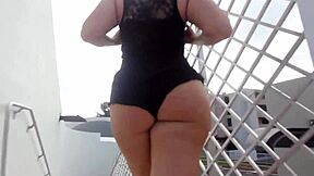 craziest public bbc blowjob ever with sloppy deepthroat and facial cumshot