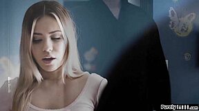 Latina Babysitter Deepthroats Boss Cock Before Hard Fuck