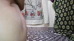 south indian wife bends in saree for deep pussy creampie quickie