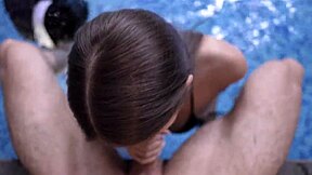 hey just watch this adorable busty teen get creampie after poolside nude shoot
