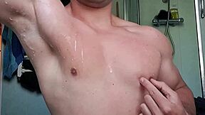 She indulges in armpit nipple fetish play