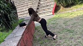 i'm pam, your latina milf rocking halloween with big tits and ass