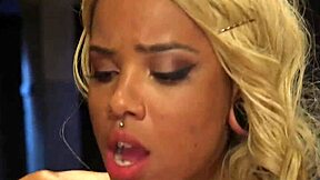 I can't believe how this ebony slave got her ass gaped in brutal interracial anal gangbang submission