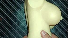 Dolly gets it in every position while squeezing her tits for intense pleasure