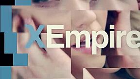 lexi luna's big tits bounce as monster cock stretches her pussy in garage