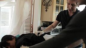 Mason Moore Swallows Cum After Hard Pussy Ass to Mouth Fuck