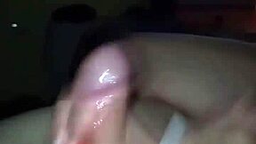 We watch porn then she massages my cock till explosive handjob cumshot finish