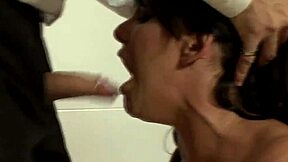 Inked big-tits babe gets her juicy ass pounded hard in intense closeup doggystyle action