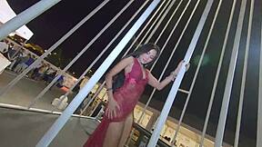 Andy Casanova Watches Suzie Q's Milf Small Tits Feet Dancing Fetish Performance