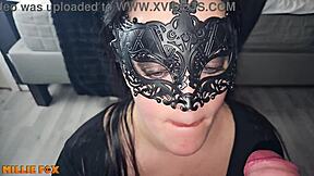 her husband saves cum 3 days milf swallows monster load