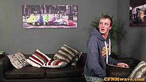 cfnm teens stroke naked dude humiliated close up