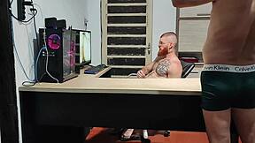 backstage bareback hardcore fuck with big ass tattooed squirter no holds barred