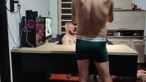 backstage bareback hardcore fuck with big ass tattooed squirter no holds barred