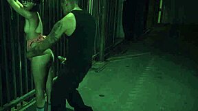 hey nympho teen in glasses ready for extreme outdoor pool party domination?