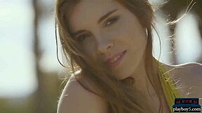 petite russian centerfold kate chromia hairy pussy bikini strip outdoor