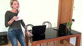 rival blonde brunette tall tattooed catfight explodes