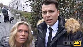 Debt4k Teen Pierced Masturbator Slips into Prison over Wild Sex Toys and Cash Blowjobs