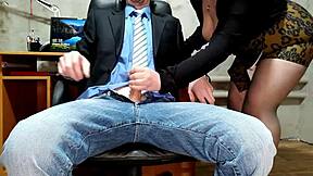 Hot milf's natural tits make me cum buckets