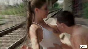 charlie teases gf eden ivy pussy fuck then tight ass cock slide reality kings