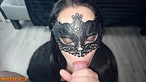 her husband saves cum 3 days milf swallows monster load