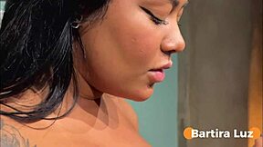 hot brazilian brunettes ditch boyfriend at party for home teasing tits ass sex