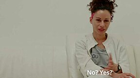 What secrets does curly brunette stacy bloom reveal in her uncensored casting interview?