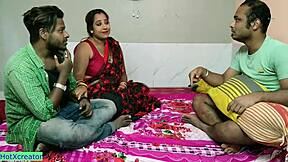 i shared my desi randi wife with ex-husband for rough anal threesome pounding