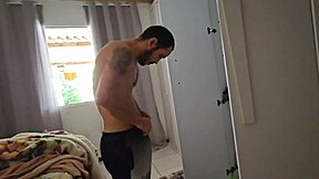 stepdaughter caught me showering now begs for multiple orgasms in her tight pussy