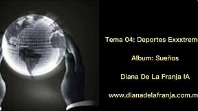 diana de la franja dances wildly before extreme group sex at nightclub