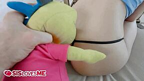 Allie Addison Strips Moans Bent Over Doggystyle With Cock Hungry Cravings