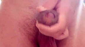 i stretch my prolapsed asshole with hot water then fist and fuck my tattooed monster cock for anal orgasm