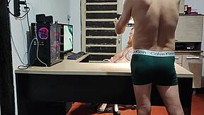 backstage bareback hardcore fuck with big ass tattooed squirter no holds barred