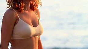 Softly Bouncing Breasts Tease Through Bra In Clothed Lady Display