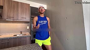 me and the shy guy from the neighborhood fucking hard