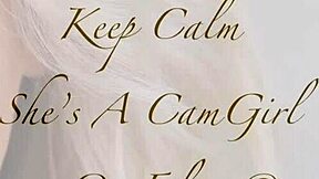 Girls streaming live action on webcam for viewers