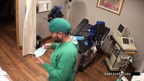 lesbian torment clinica of america olivia kassady backstage gaping braces