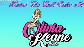 Curvy brunette in nightie instructs your cock jerk off session