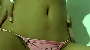 innocent 18+ latina teen in pigtails bends over for double anal ride