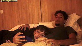 padrastro's cock down my throat while watching movie