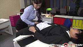 japanese teacher maria ono moans sucking student's throbbing cock uncensored