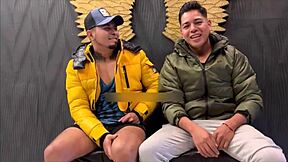 me and the shy guy from the neighborhood fucking hard