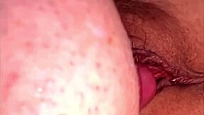 amateur teen's shaved pink pussy closeup 80 days post virginity loss