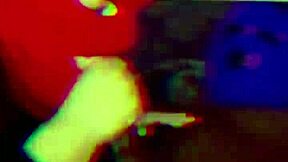 Amateur latina wife slurps sloppy deep on black cock