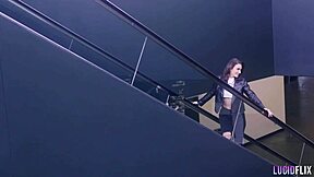 ella reese deepthroats big cock before riding cowgirl on lucidflix