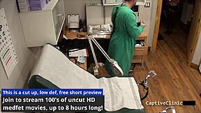 lesbian torment clinica of america olivia kassady backstage gaping braces