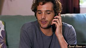 imagine getting sprayed by warm cum on this glamcore teen babe