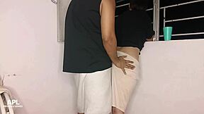 homemade story with eager new neighborhood slut