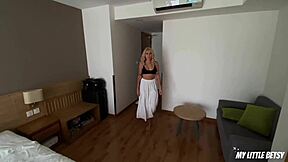 Husbands Away So He Fills Nannys Wet Pussy With Huge Facial Cumshot