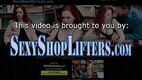 Teenage Shop Tattoo Small Tits Shoplifter Caught Riding Hardcore HD Reality
